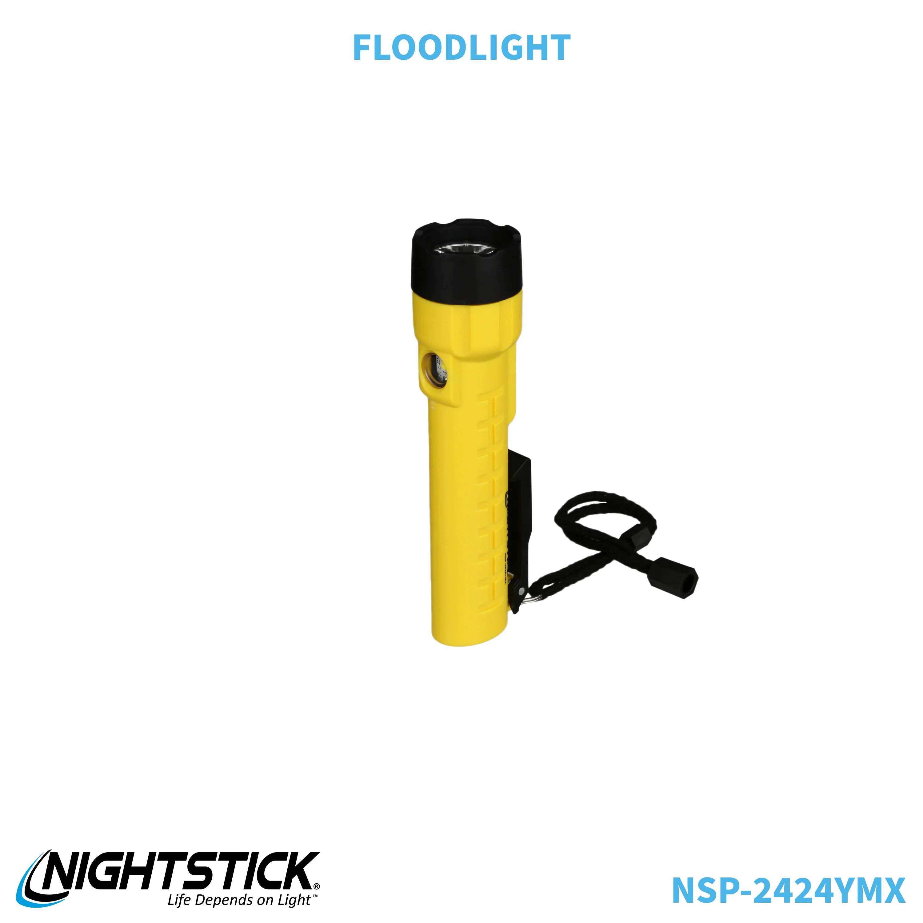 NSP-2424YMX: Dual-Light Flashlight w/Dual Magnets - 3 AA - Image 60