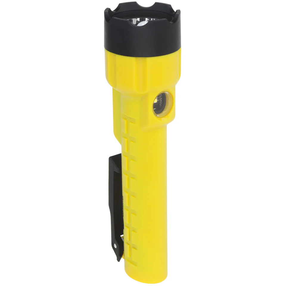 NSP-2424YMX: Dual-Light Flashlight w/Dual Magnets - 3 AA - Image 9
