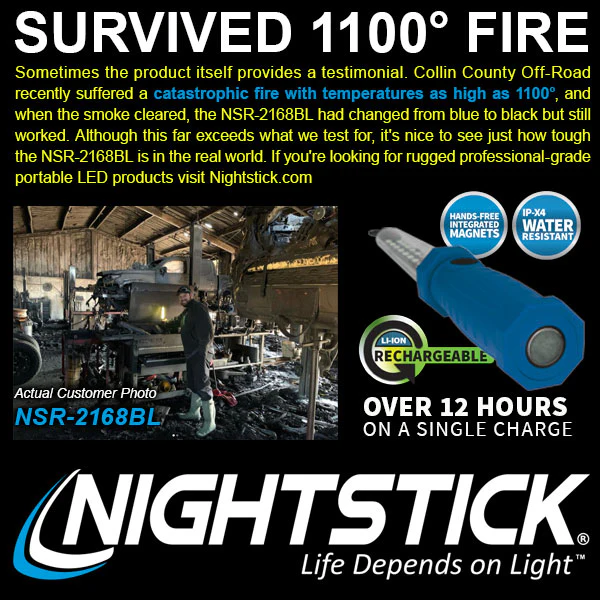 NSR-2168BL: Rechargeable LED Work Light - Blue - Image 12