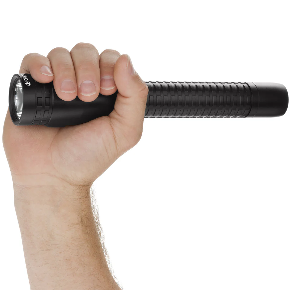 NSR-9940XLDC: Metal Dual-Light Rechargeable Flashlight w/Magnet - Black (no AC power supply) - Image 7