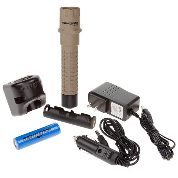 TAC-400T: Polymer Tactical Flashlight - Rechargeable - Image 3