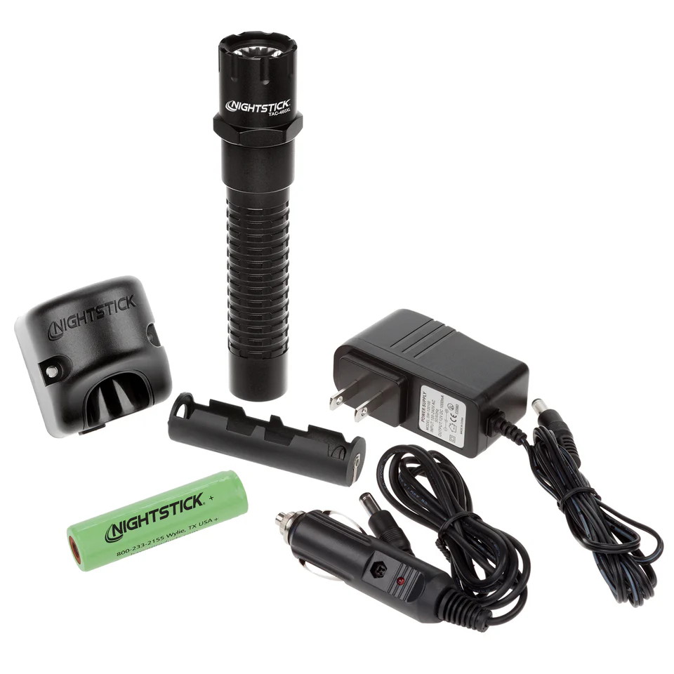 TAC-460XL: Metal Tactical Flashlight - Rechargeable - Image 7