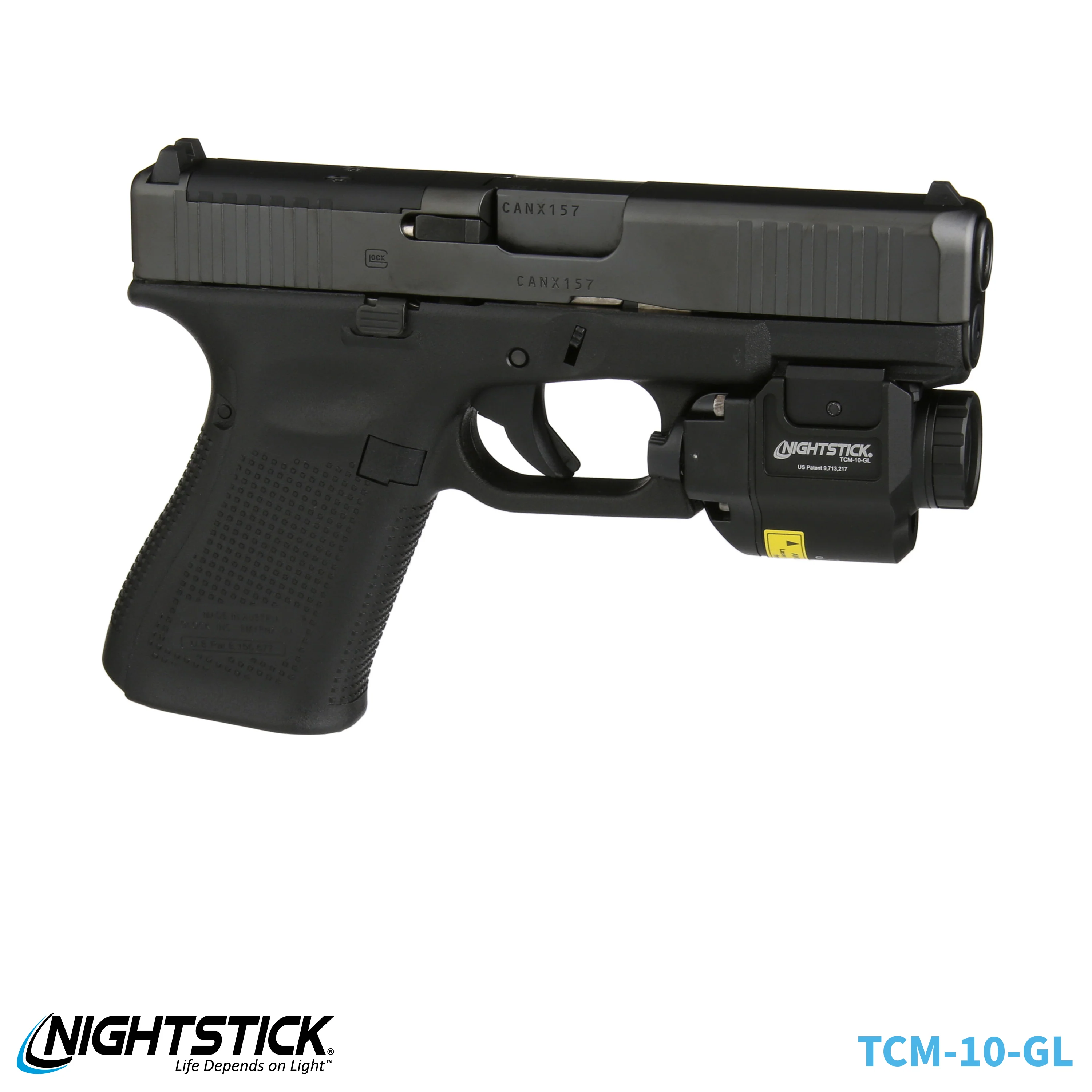 TCM-10-GL: Compact Weapon-Mounted Light w/Green Laser - Image 25