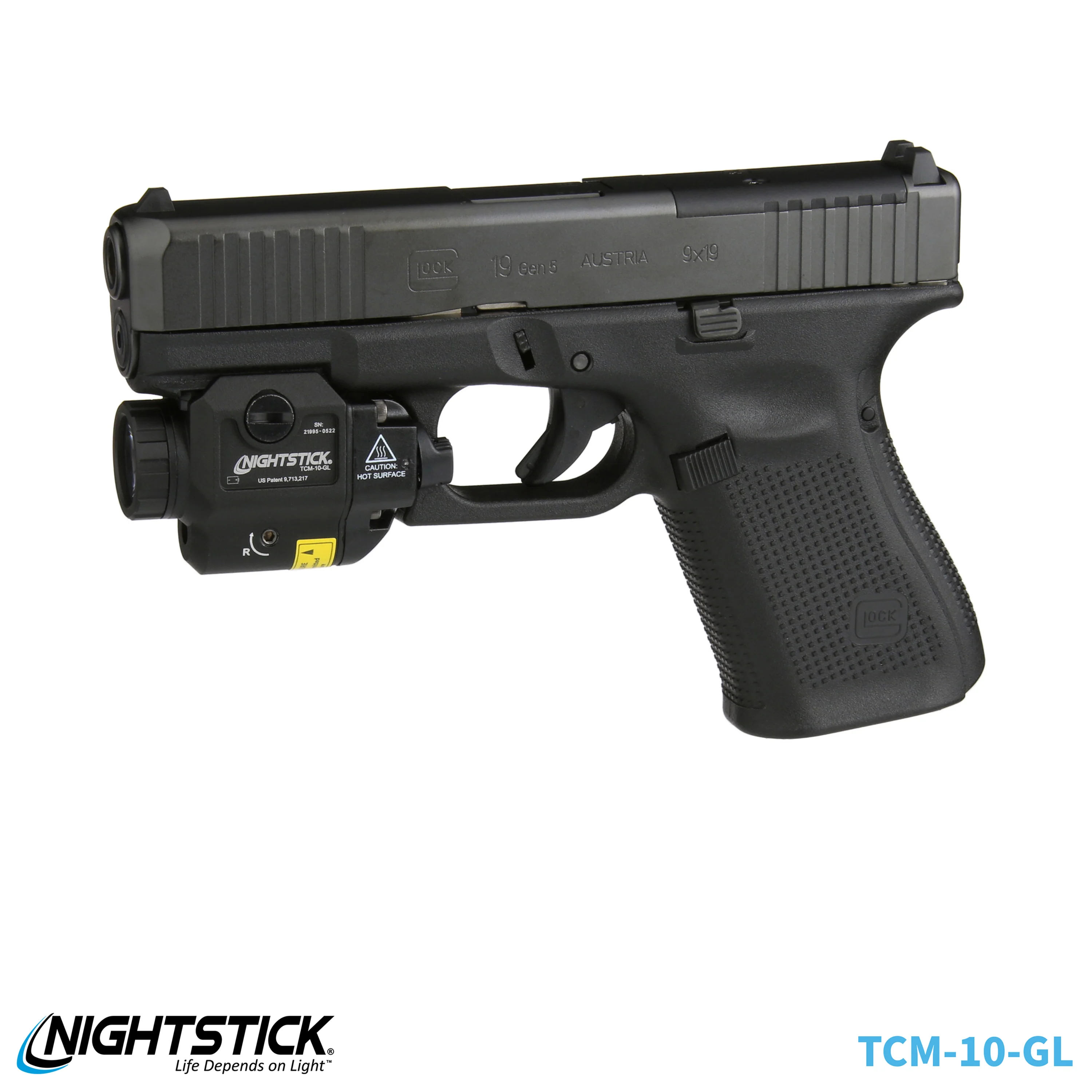 TCM-10-GL: Compact Weapon-Mounted Light w/Green Laser - Image 35