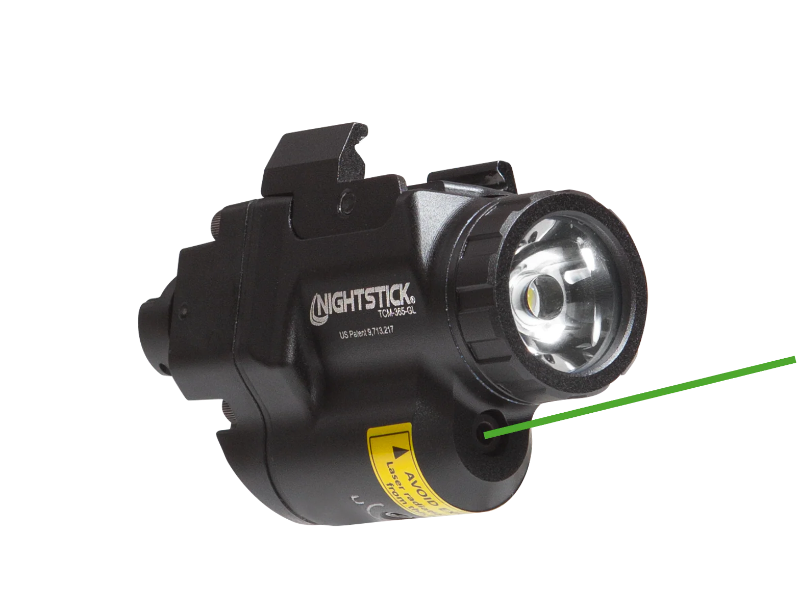 TCM-365-GL: Subcompact Weapon-Mounted Light with Green Laser for Sig Sauer® P365-Series