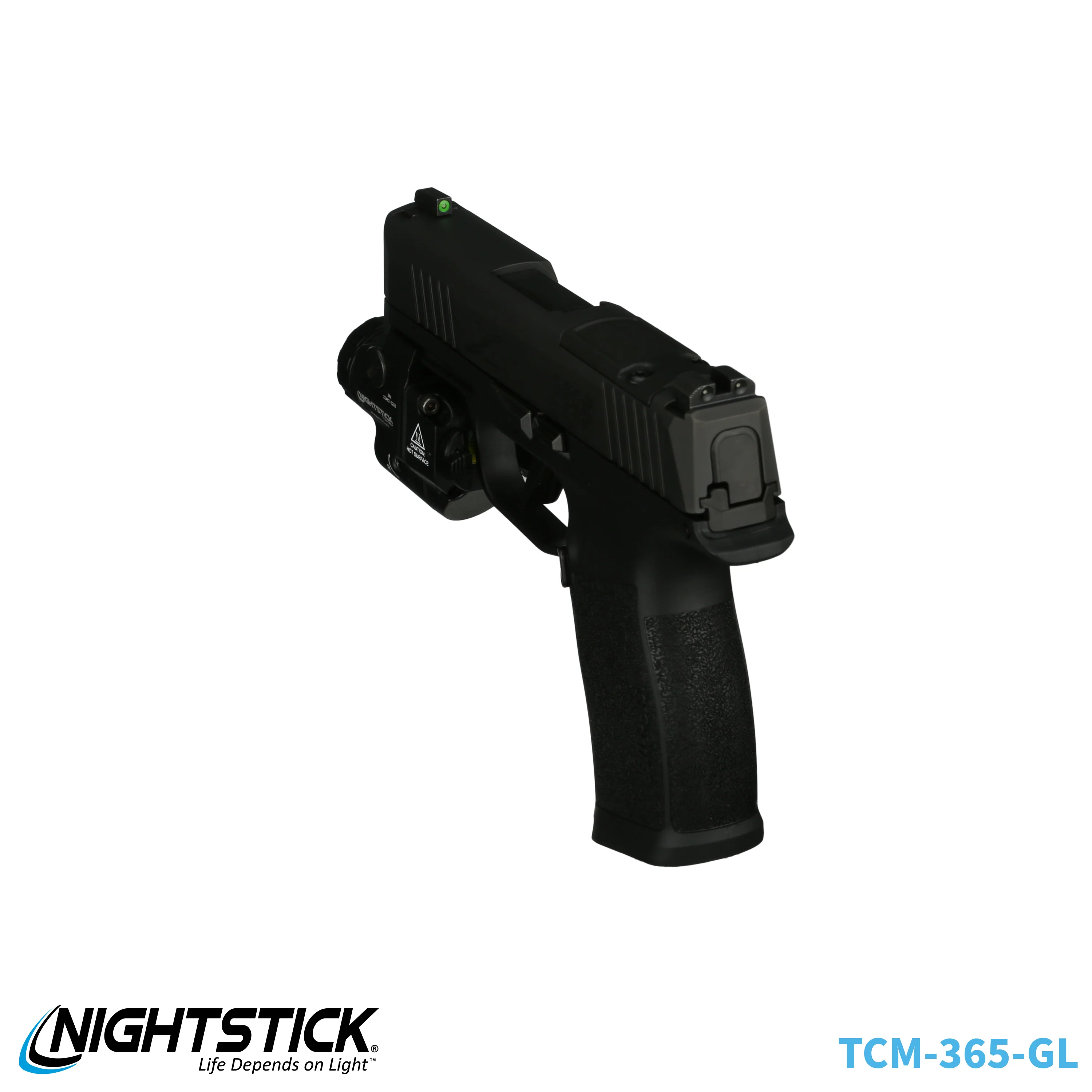 TCM-365-GL: Subcompact Weapon-Mounted Light with Green Laser for Sig Sauer® P365-Series - Image 11