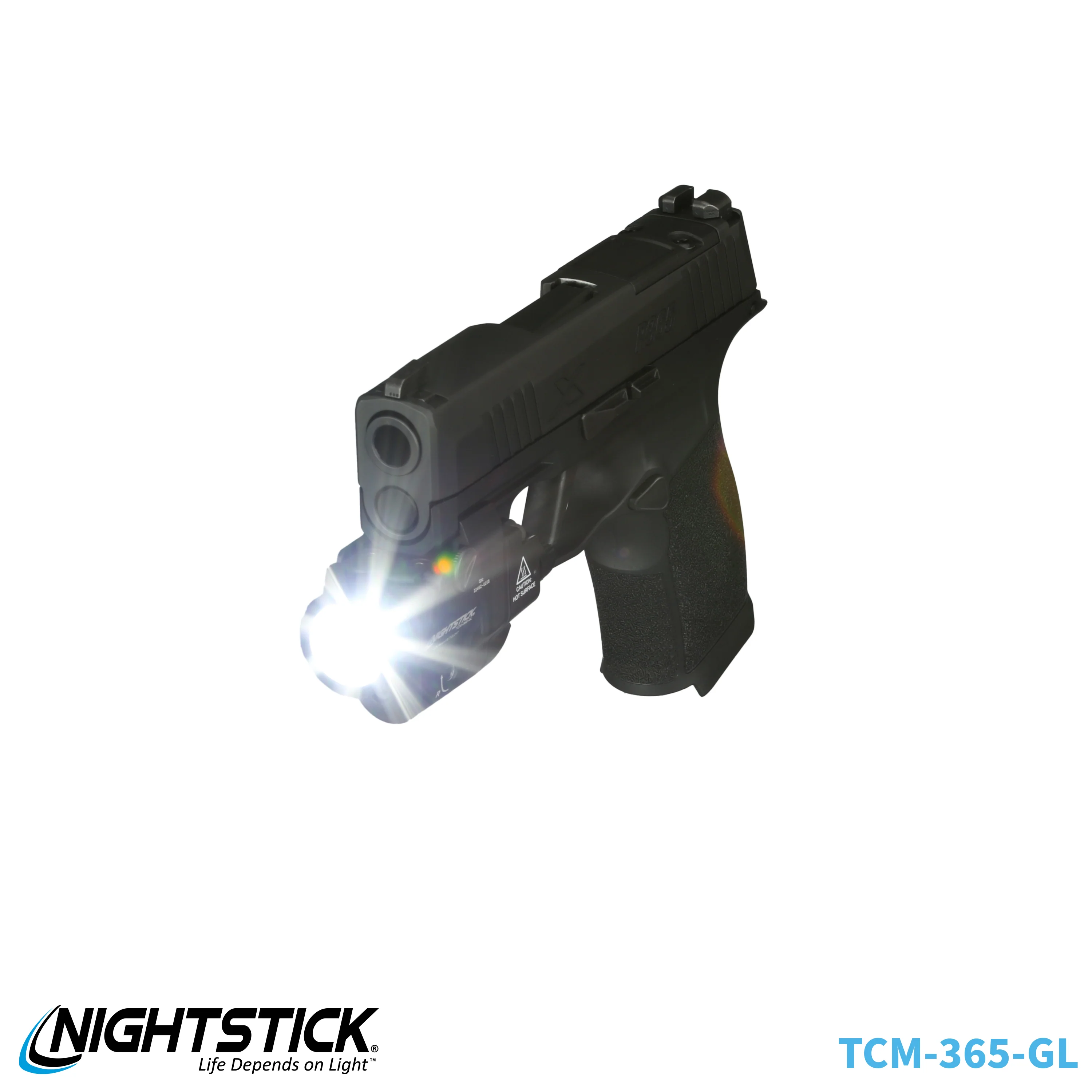 TCM-365-GL: Subcompact Weapon-Mounted Light with Green Laser for Sig Sauer® P365-Series - Image 27