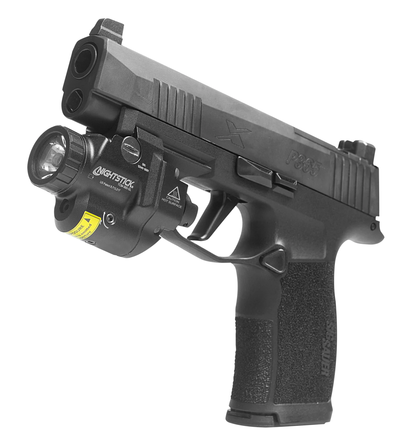 TCM-365-GL: Subcompact Weapon-Mounted Light with Green Laser for Sig Sauer® P365-Series - Image 3