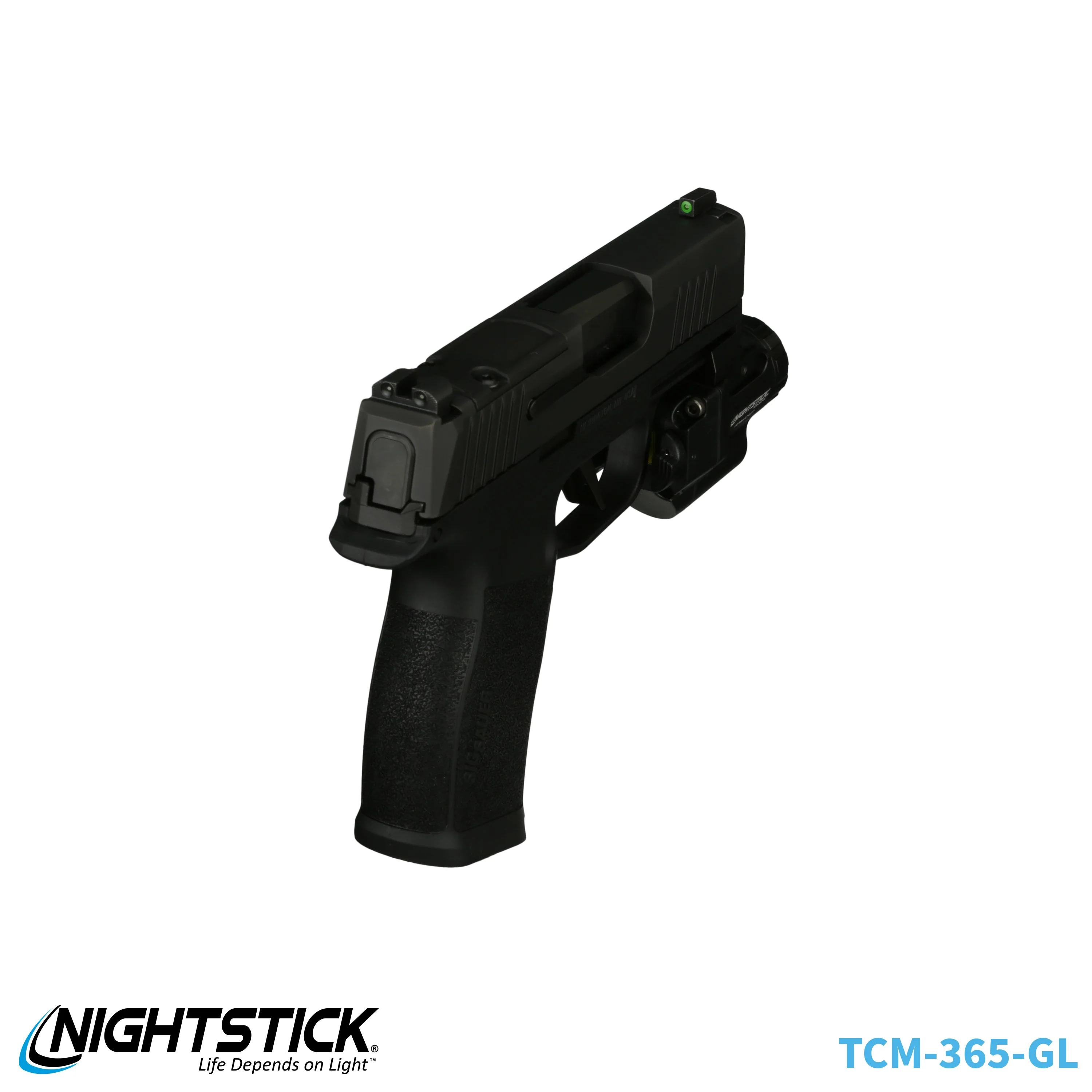 TCM-365-GL: Subcompact Weapon-Mounted Light with Green Laser for Sig Sauer® P365-Series - Image 39