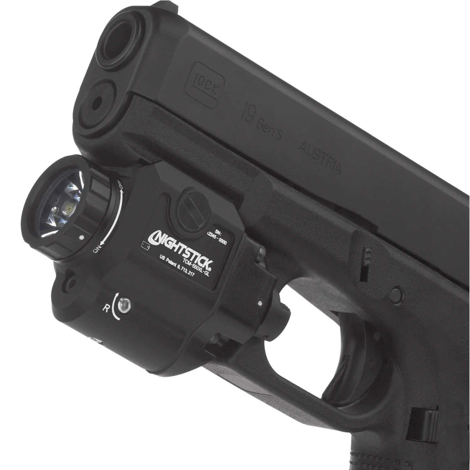 TCM-550XL-GL: Compact Weapon-Mounted Light w/Green Laser - Image 3