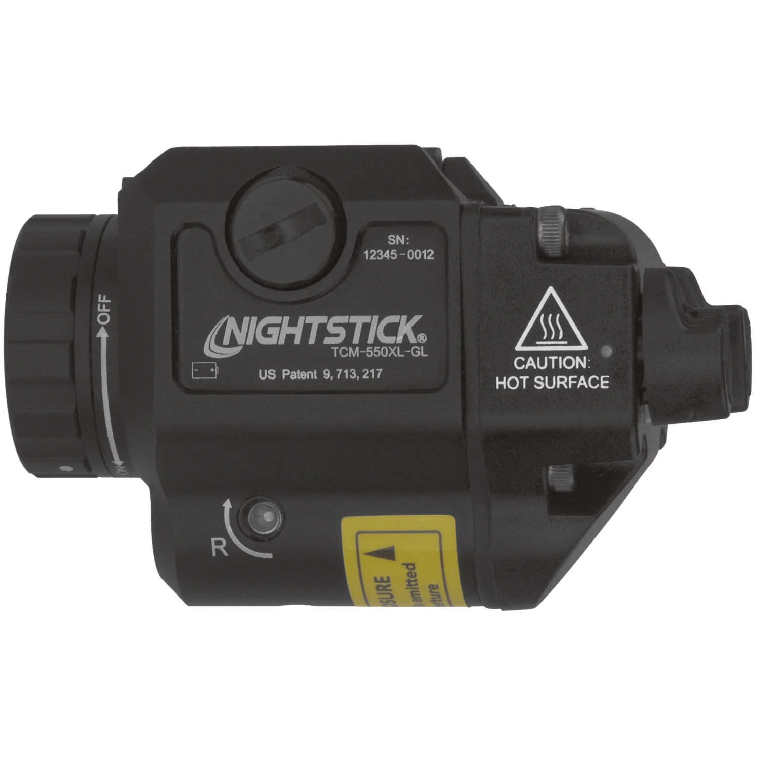 TCM-550XL-GL: Compact Weapon-Mounted Light w/Green Laser - Image 9