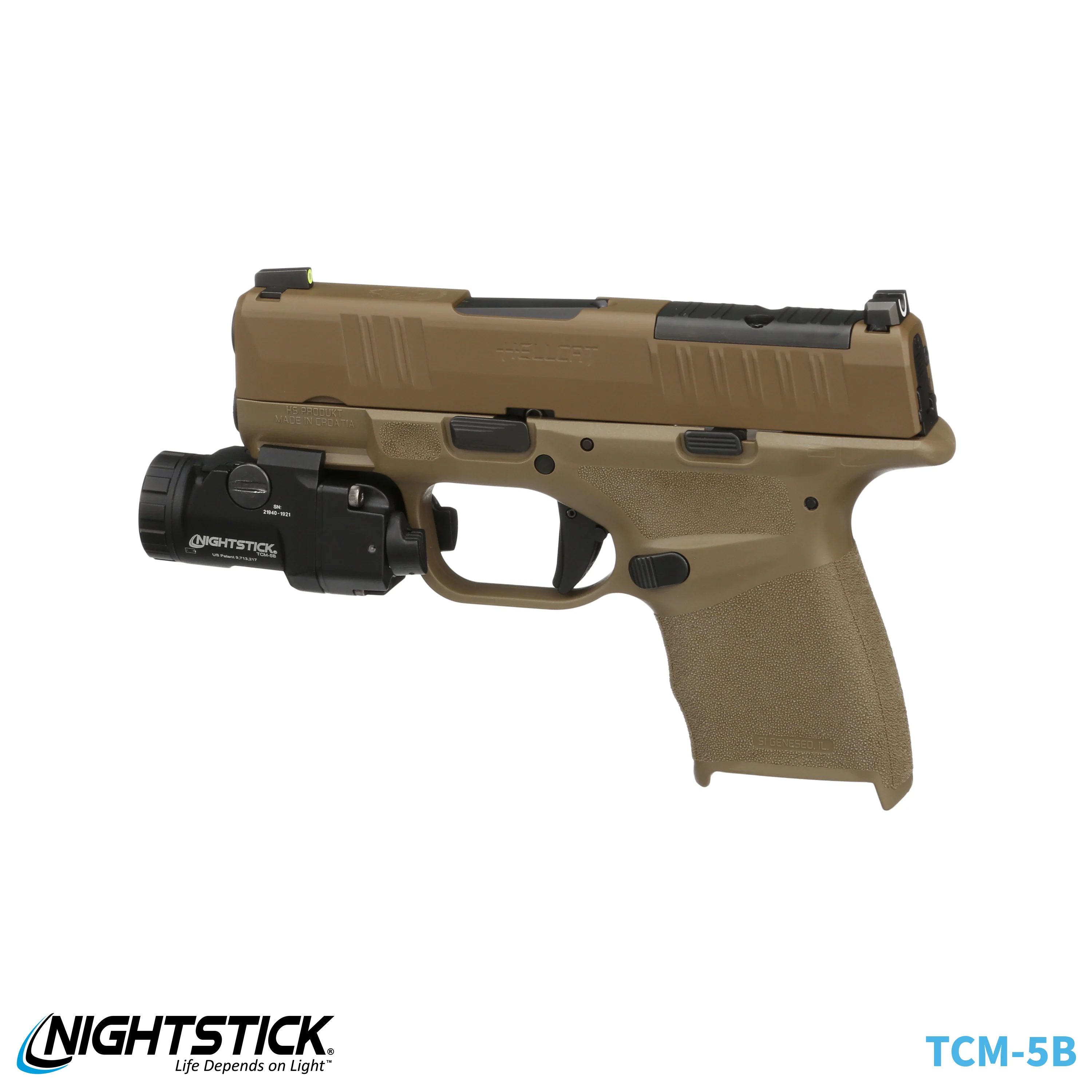 TCM-5B: Subcompact Weapon-Mounted Light for Narrow Rail Handguns - Image 14