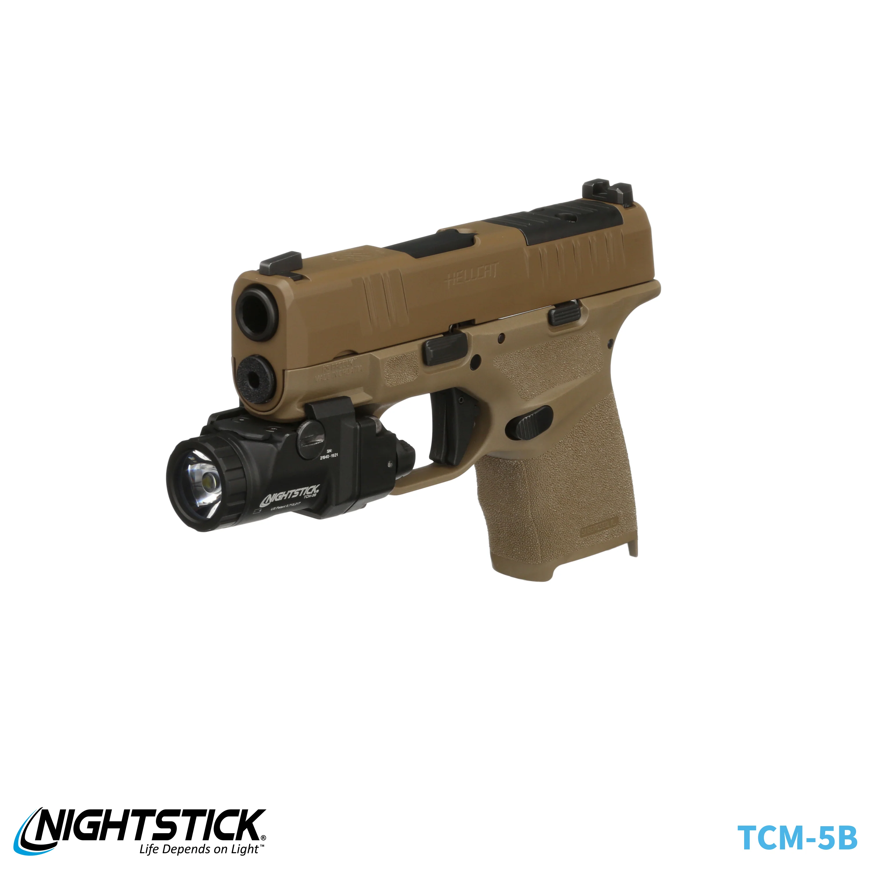 TCM-5B: Subcompact Weapon-Mounted Light for Narrow Rail Handguns - Image 34