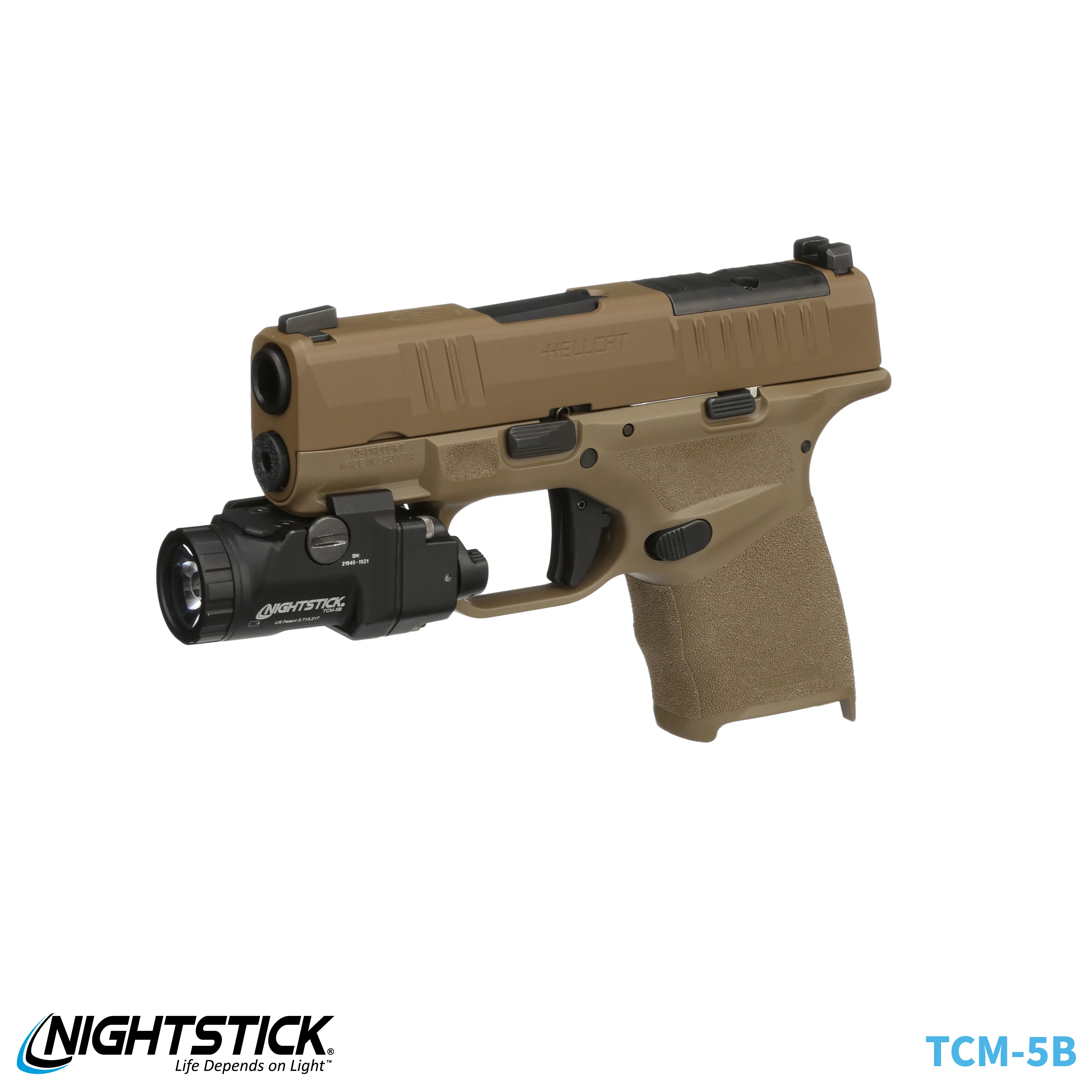 TCM-5B: Subcompact Weapon-Mounted Light for Narrow Rail Handguns - Image 35