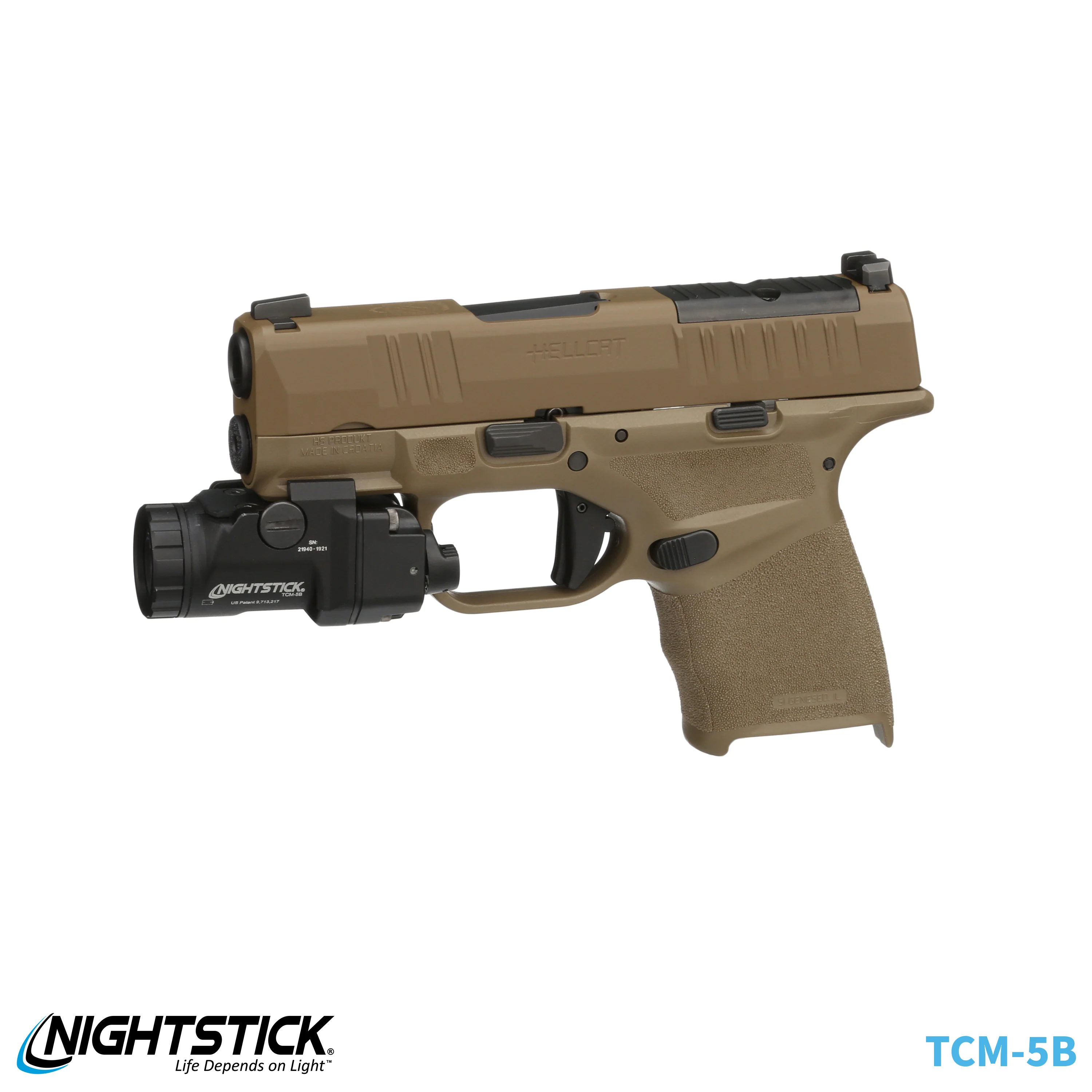 TCM-5B: Subcompact Weapon-Mounted Light for Narrow Rail Handguns - Image 36