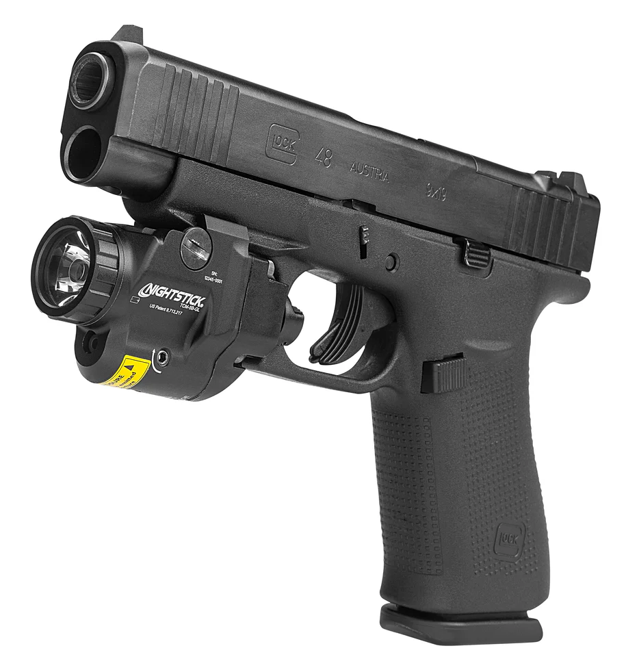 TCM-5B-GL: Subcompact Weapon-Mounted Light for Narrow Rail Handguns w/Green Laser - Image 2