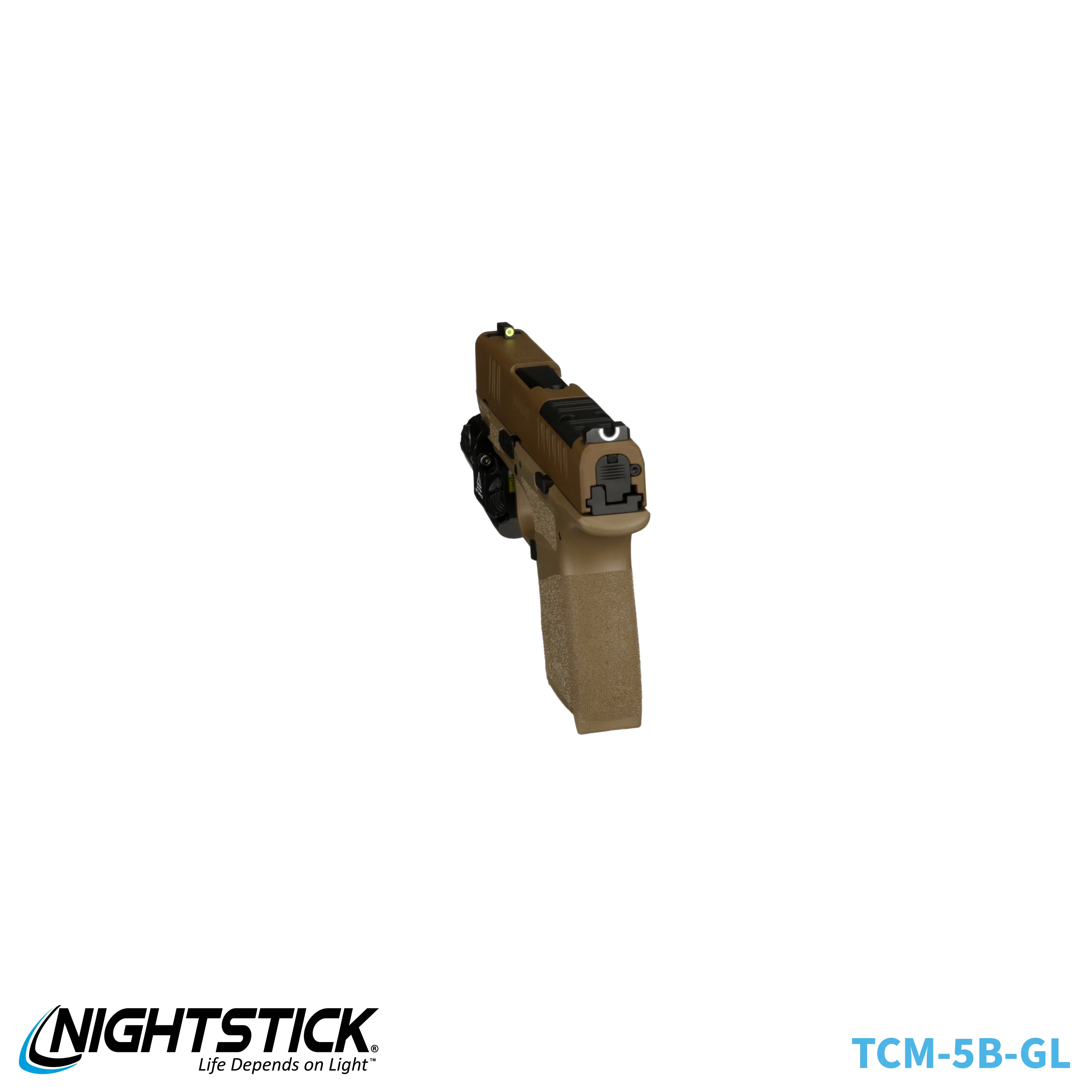 TCM-5B-GL: Subcompact Weapon-Mounted Light for Narrow Rail Handguns w/Green Laser - Image 42