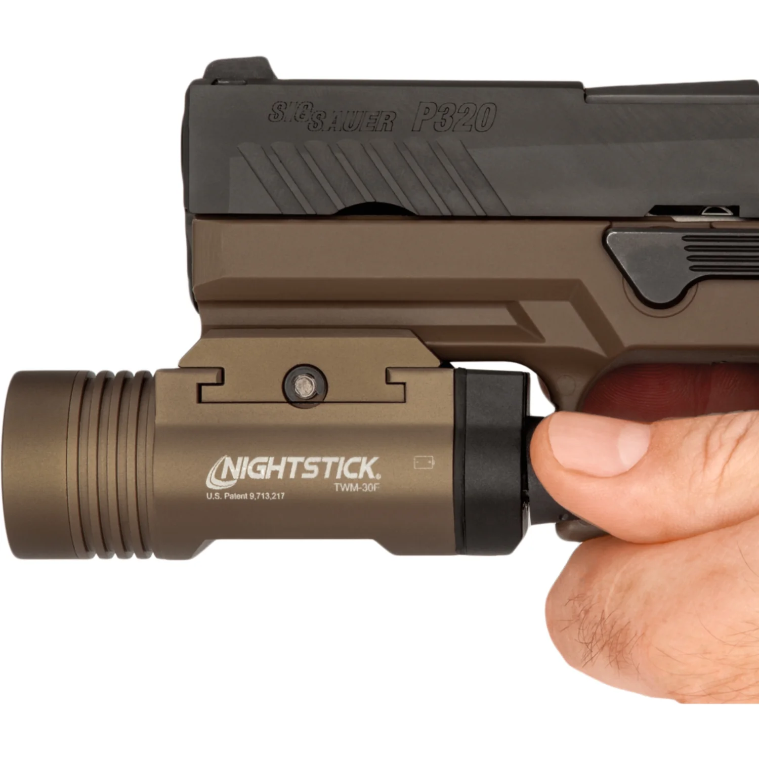 TWM-30FD: Flat Dark Earth Tactical Weapon-Mounted Light - Image 6