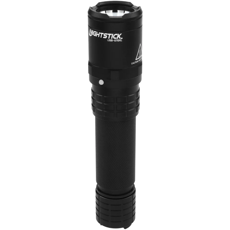 USB-578XL: USB Dual-Light Rechargeable Flashlight - Black - Image 7