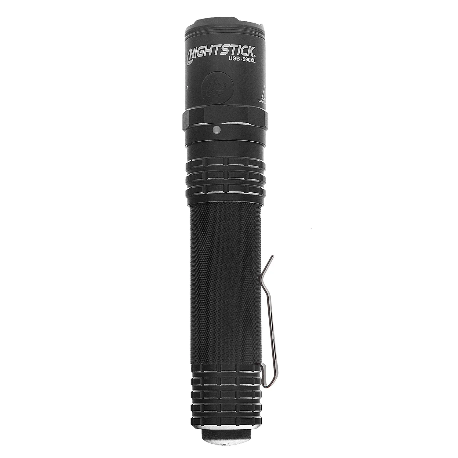 USB-590XL: USB Dual-Light Rechargeable Tactical Flashlight With Red Flood - Black - Image 11