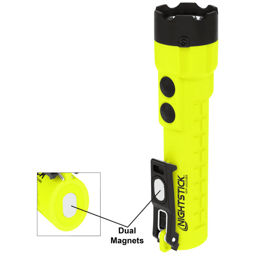 VM-5422GMX: [UL-913] IS Dual-Light Flashlight w/Dual Magnets (8 Pack - Vendible) - Image 6