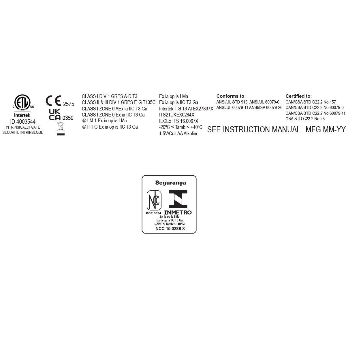 XPP-5420BA: [Zone 0] IS Torch - Image 13