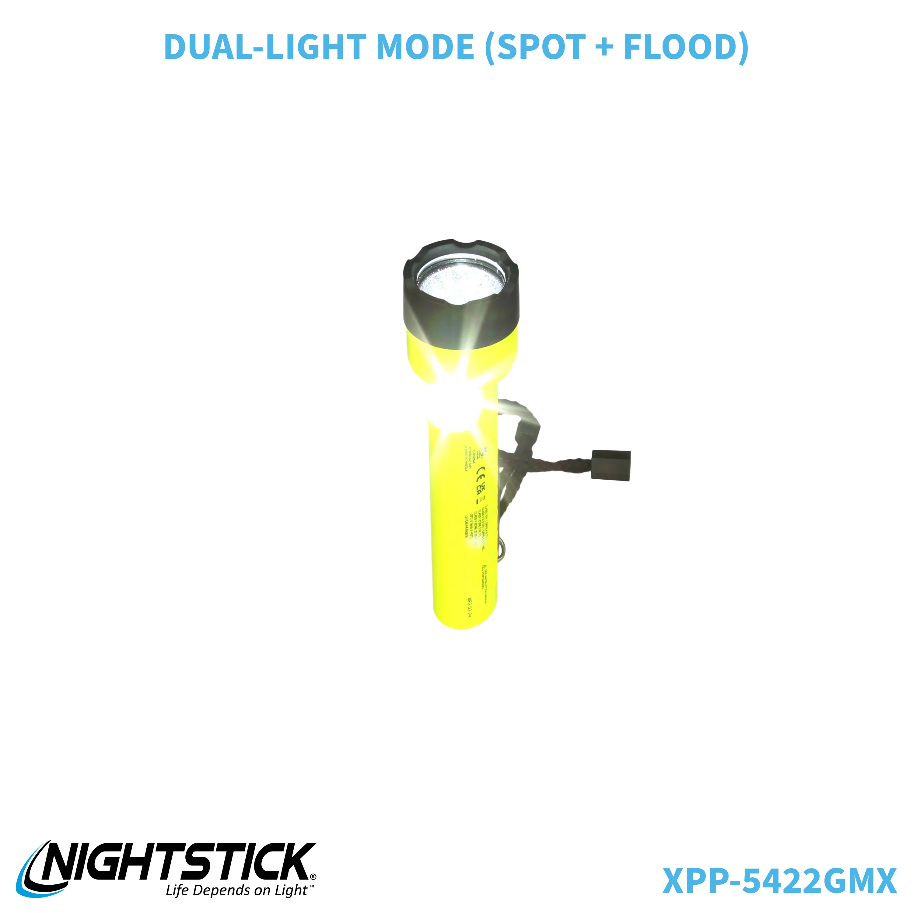 XPP-5422GMX: [UL-913] IS Dual-Light Flashlight w/Dual Magnets - Image 100