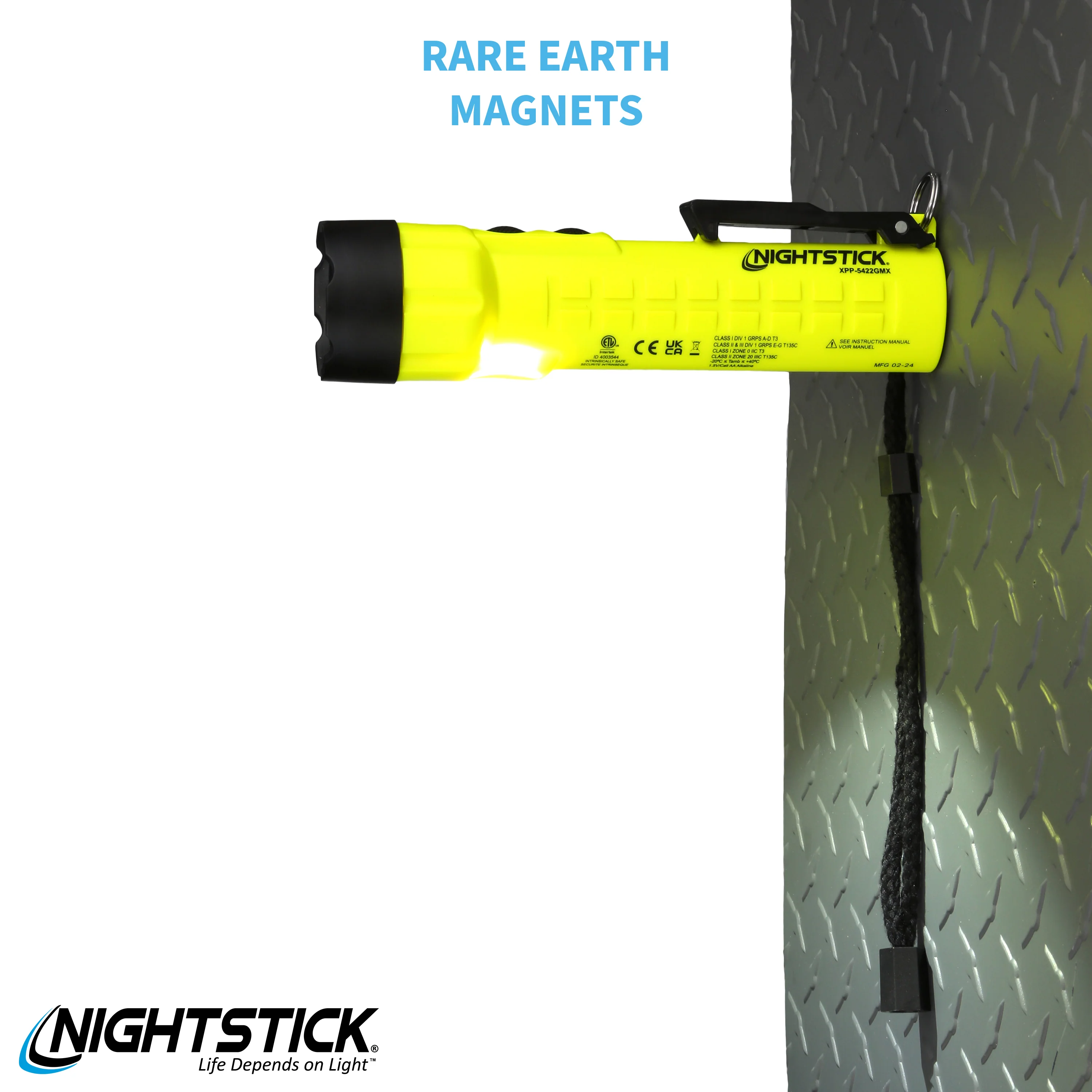 XPP-5422GMX: [UL-913] IS Dual-Light Flashlight w/Dual Magnets - Image 110