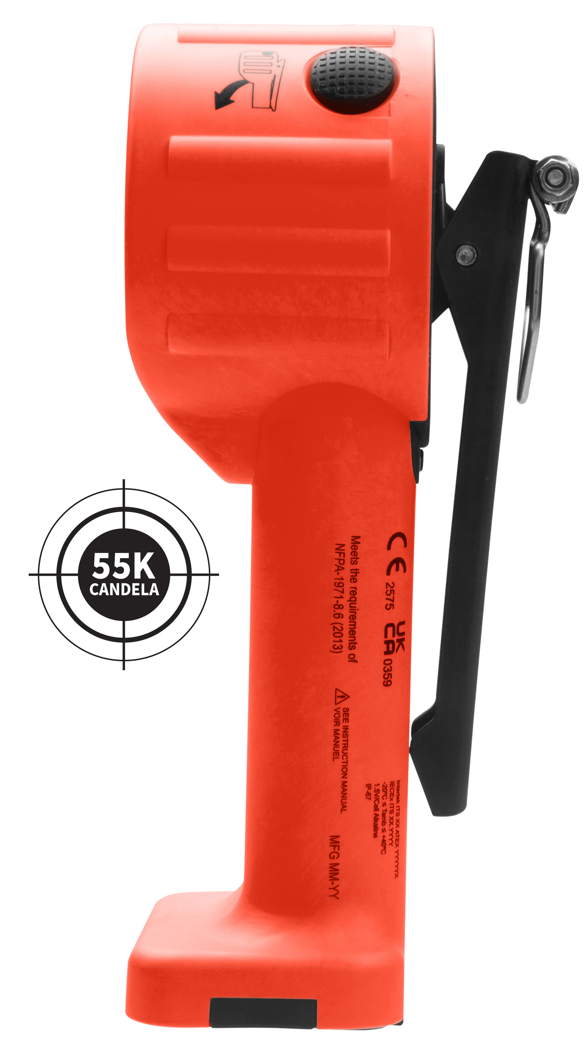 XPP-5564RX: [Zone 0/20] INTRANT DUO® TURBO IS Dual-Light Angle Light - 4AA - Image 4