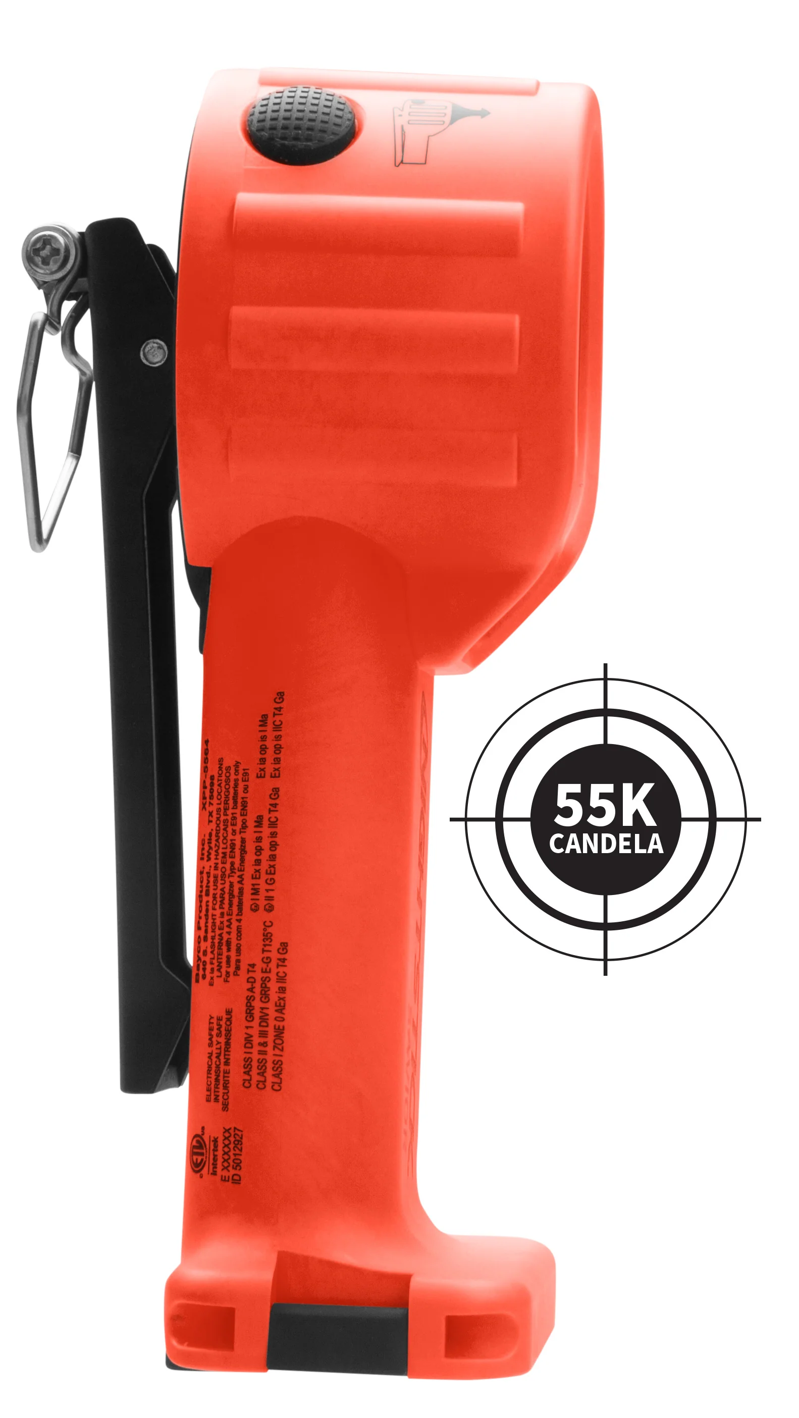 XPP-5564RX: [Zone 0/20] INTRANT DUO® TURBO IS Dual-Light Angle Light - 4AA - Image 5