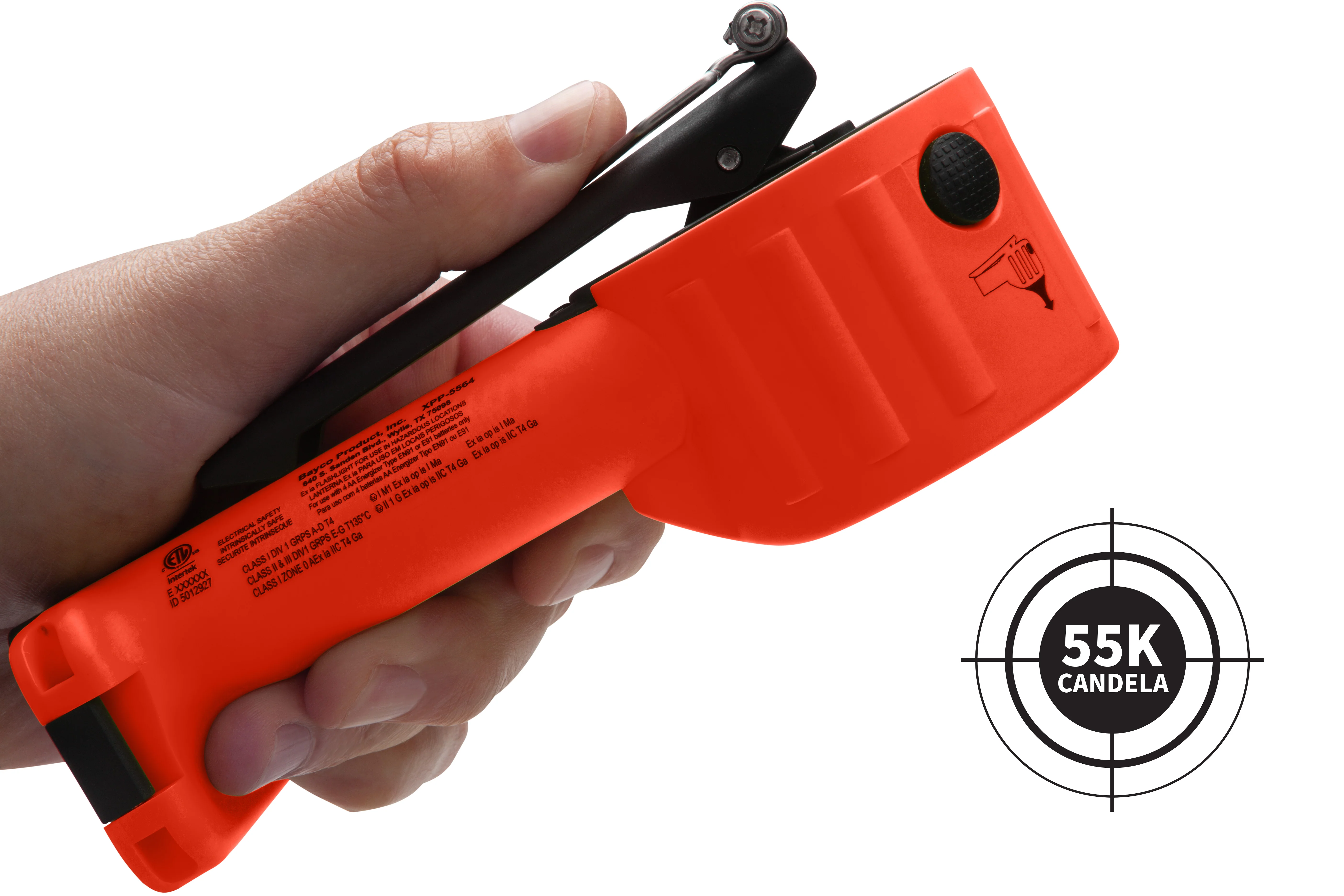 XPP-5564RX: [Zone 0/20] INTRANT DUO® TURBO IS Dual-Light Angle Light - 4AA - Image 9