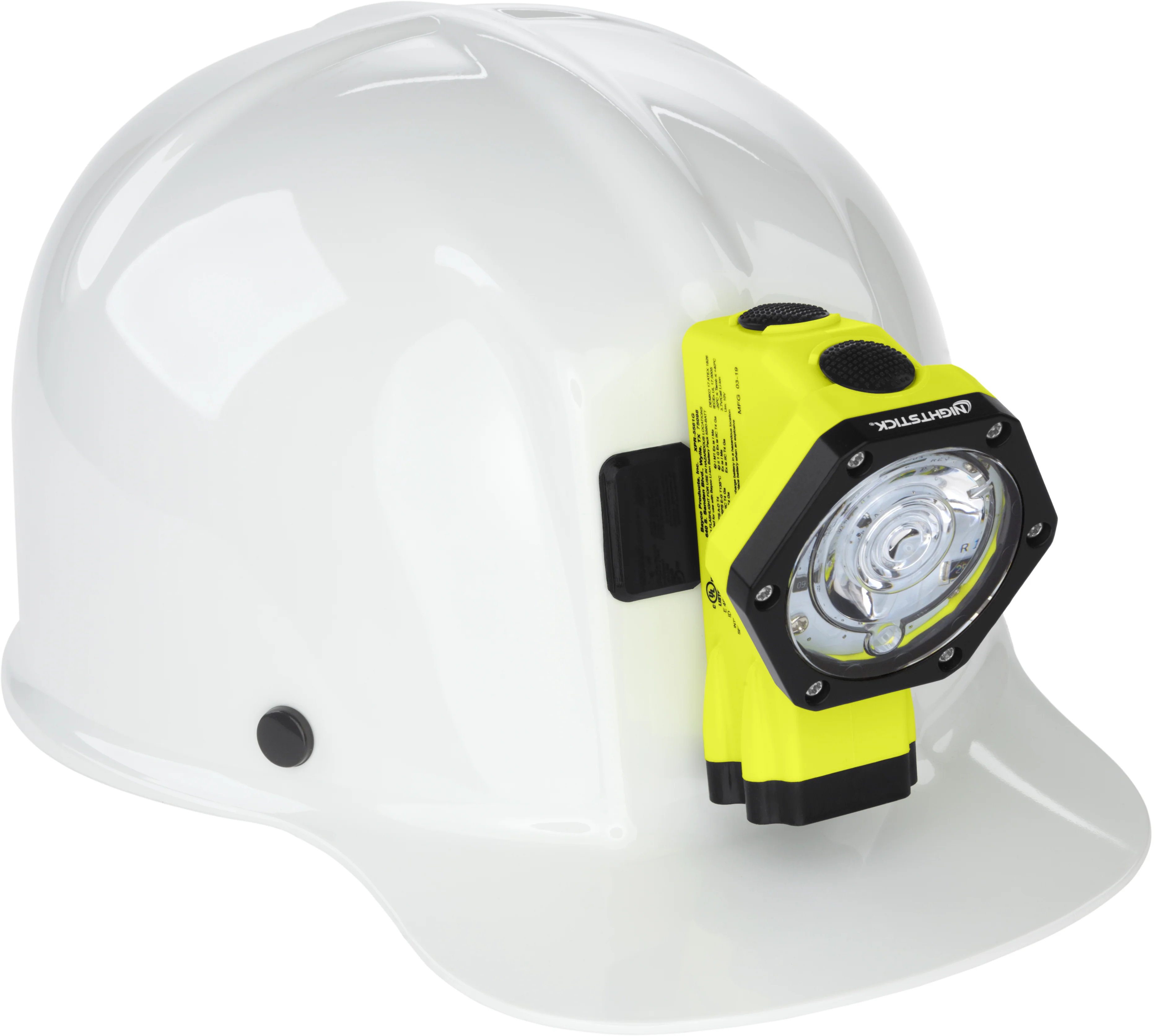 XPR-5561GC: [Zone 0] IS Permissible Rechargeable ATEX Dual-Light Cap Lamp w/Mount - Image 2