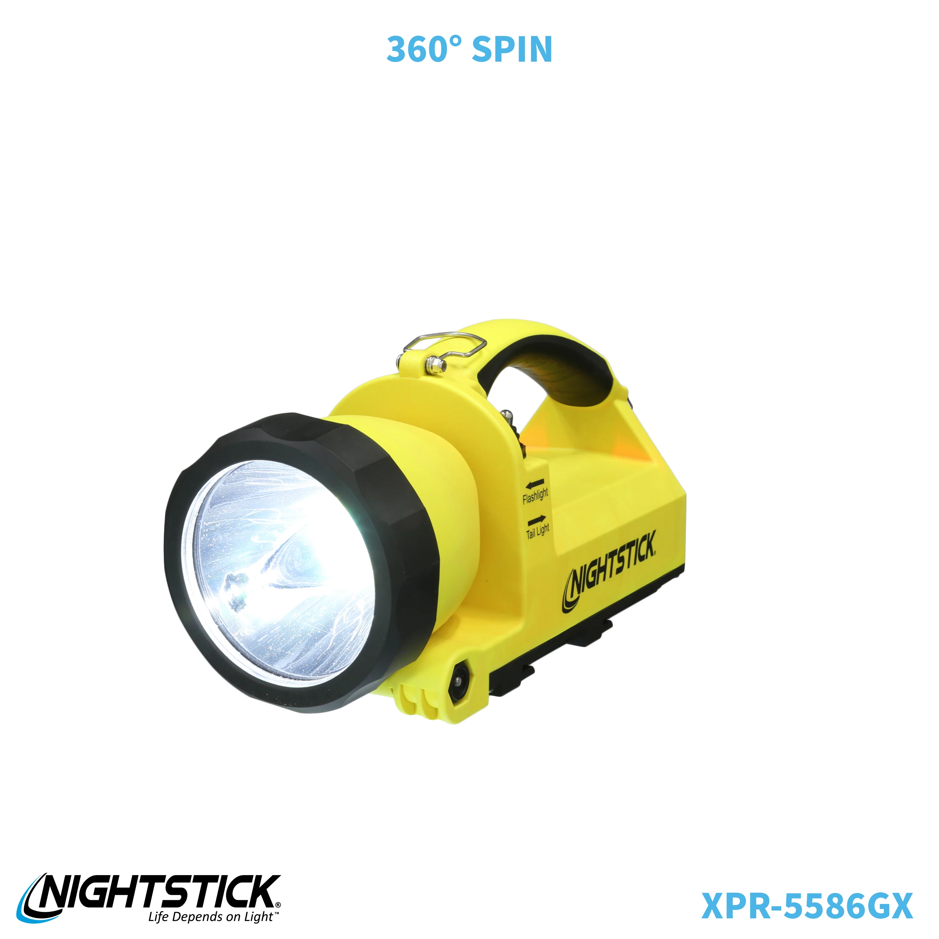 XPR-5586GX: IS Rechargeable Dual-Light Lantern w/Pivoting Head - Image 12