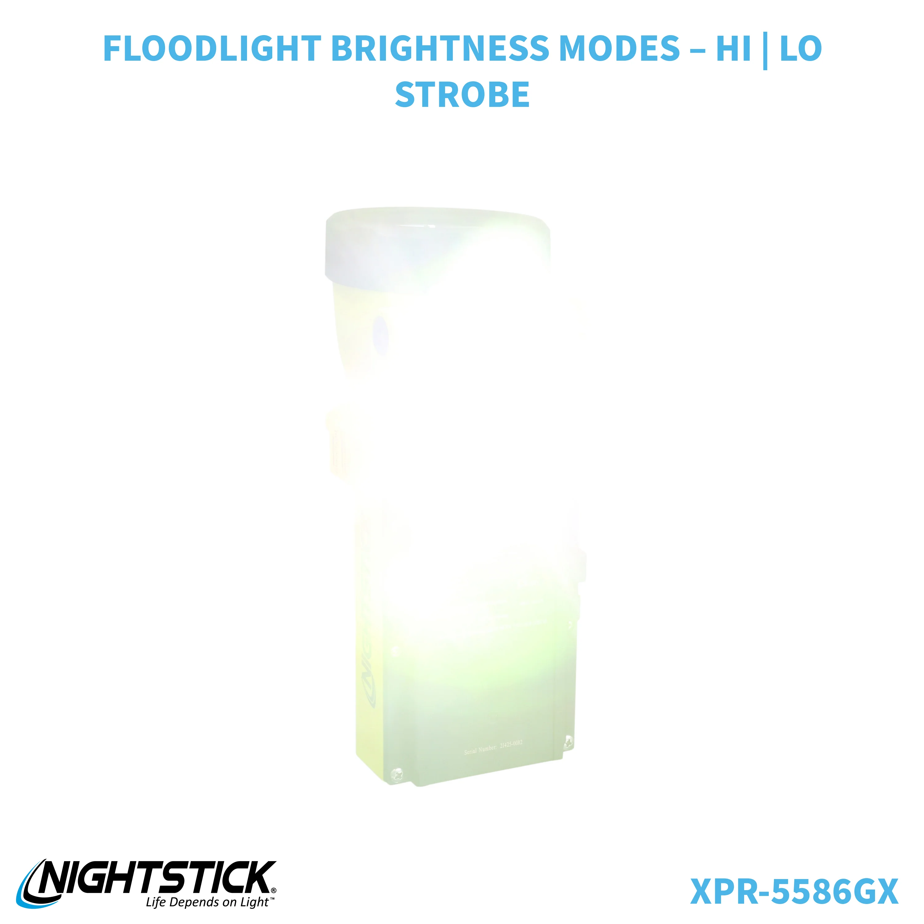 XPR-5586GX: IS Rechargeable Dual-Light Lantern w/Pivoting Head - Image 47