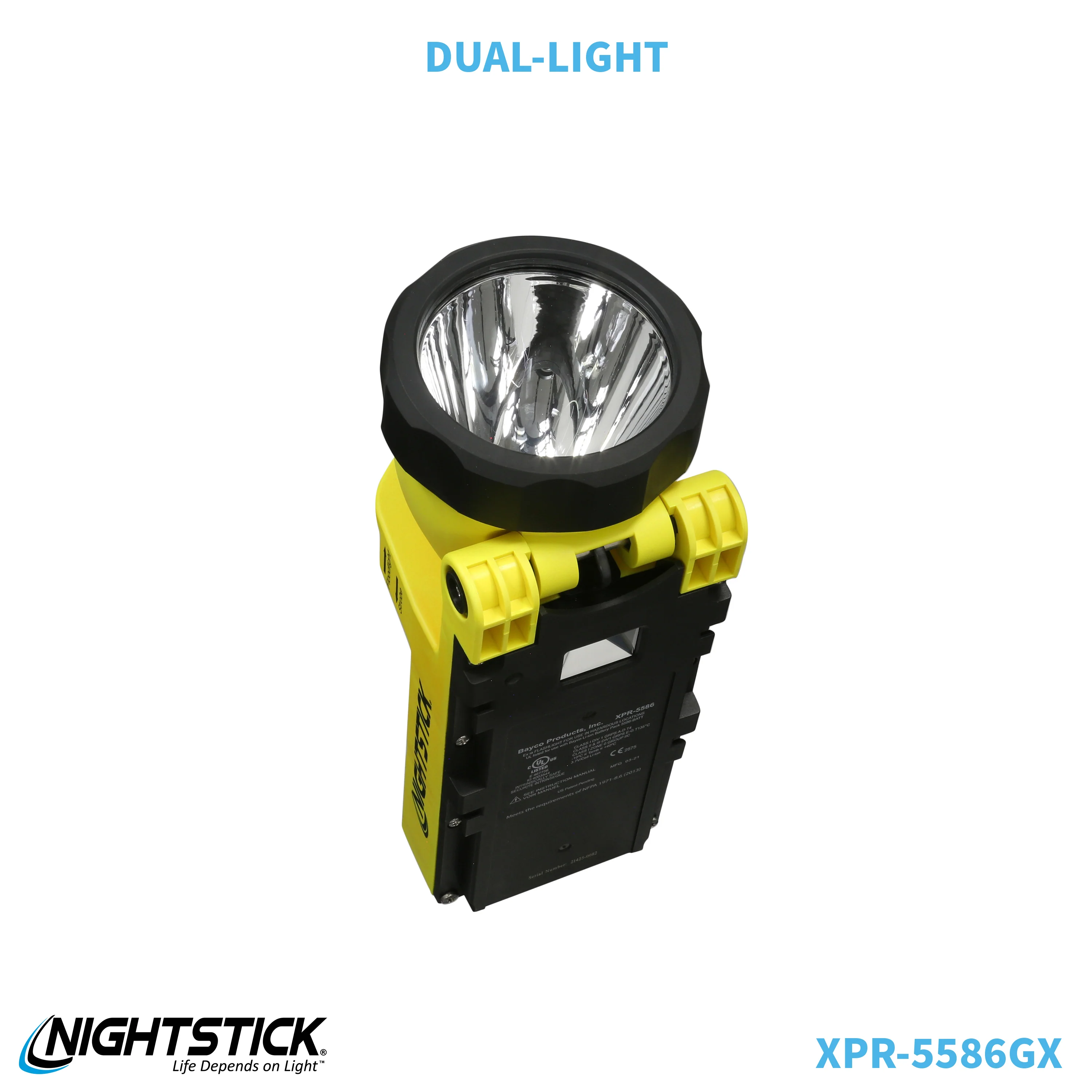 XPR-5586GX: IS Rechargeable Dual-Light Lantern w/Pivoting Head - Image 72