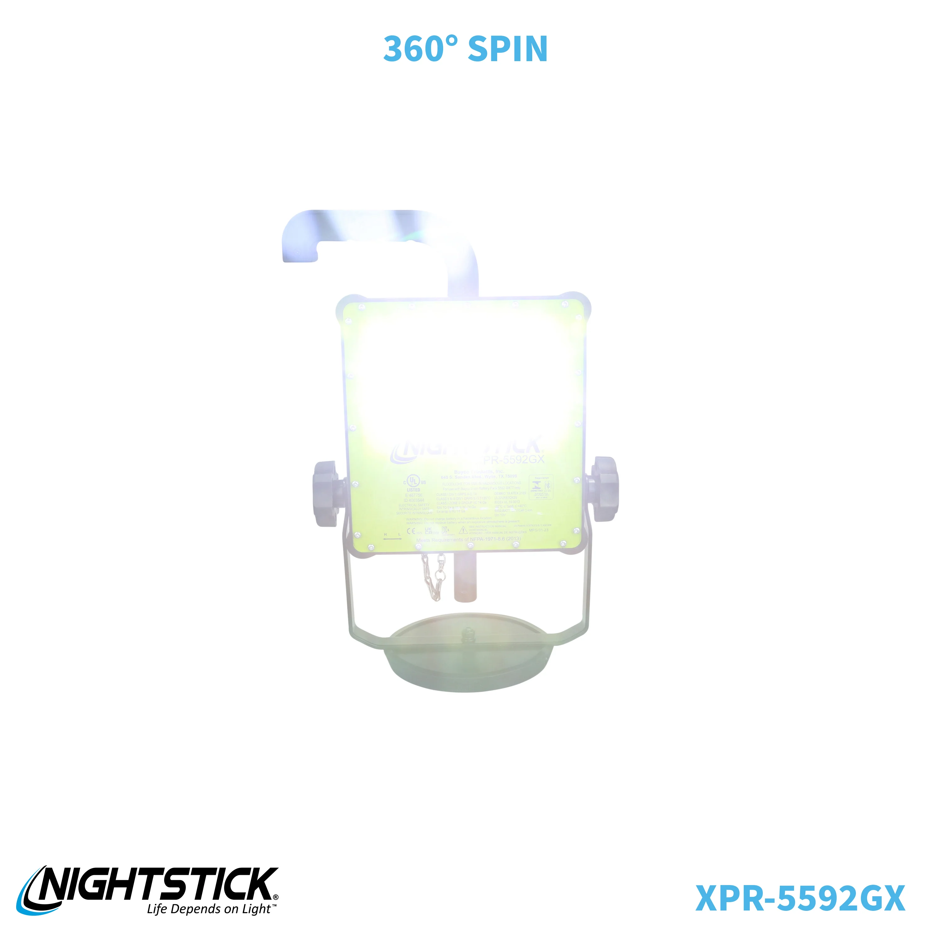 XPR-5592GCX: [Zone 0] IS Scene Light w/Tripod - Image 12